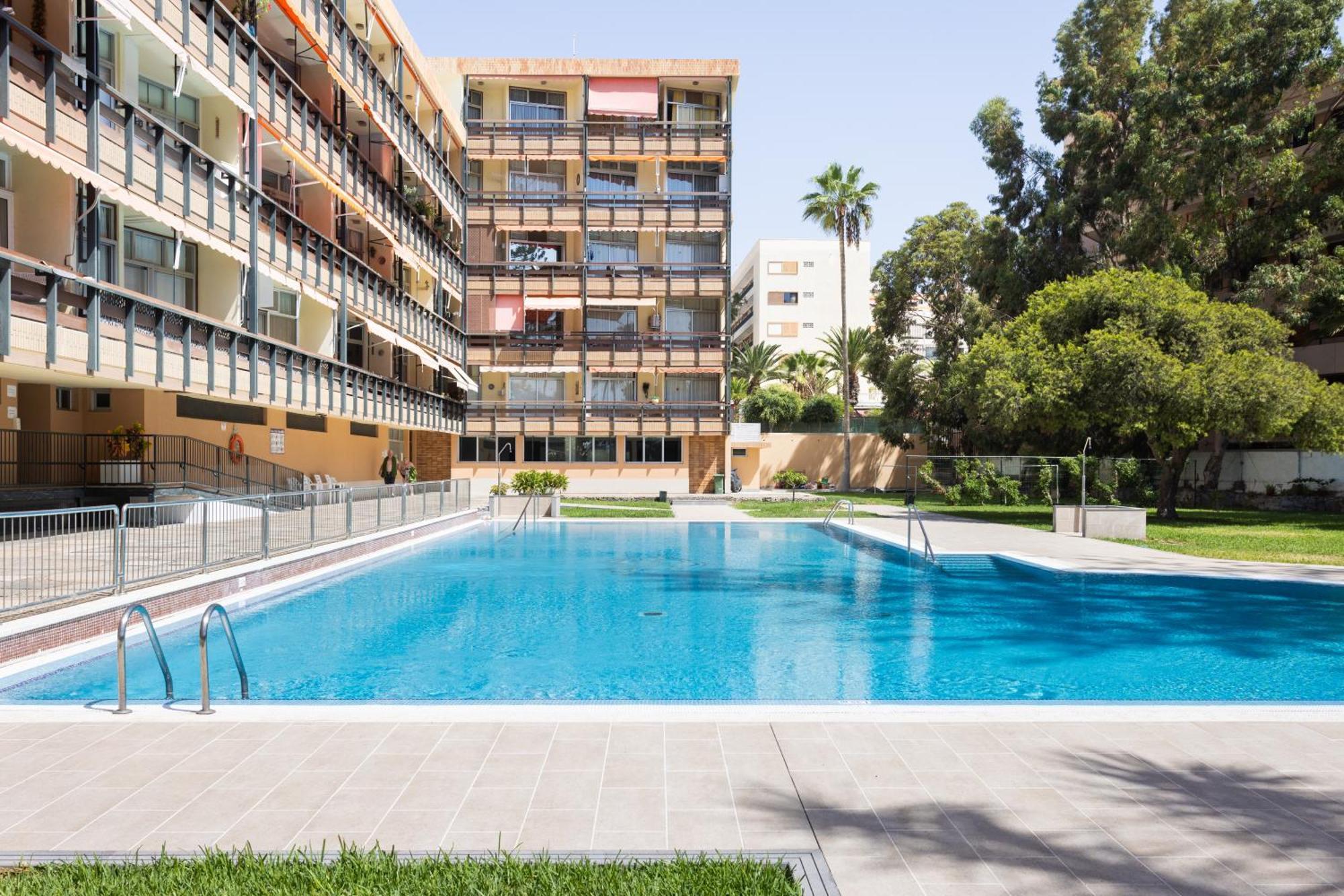 Classbnb - Seafront Apartment At Las Vistas Beach Arona  Dış mekan fotoğraf